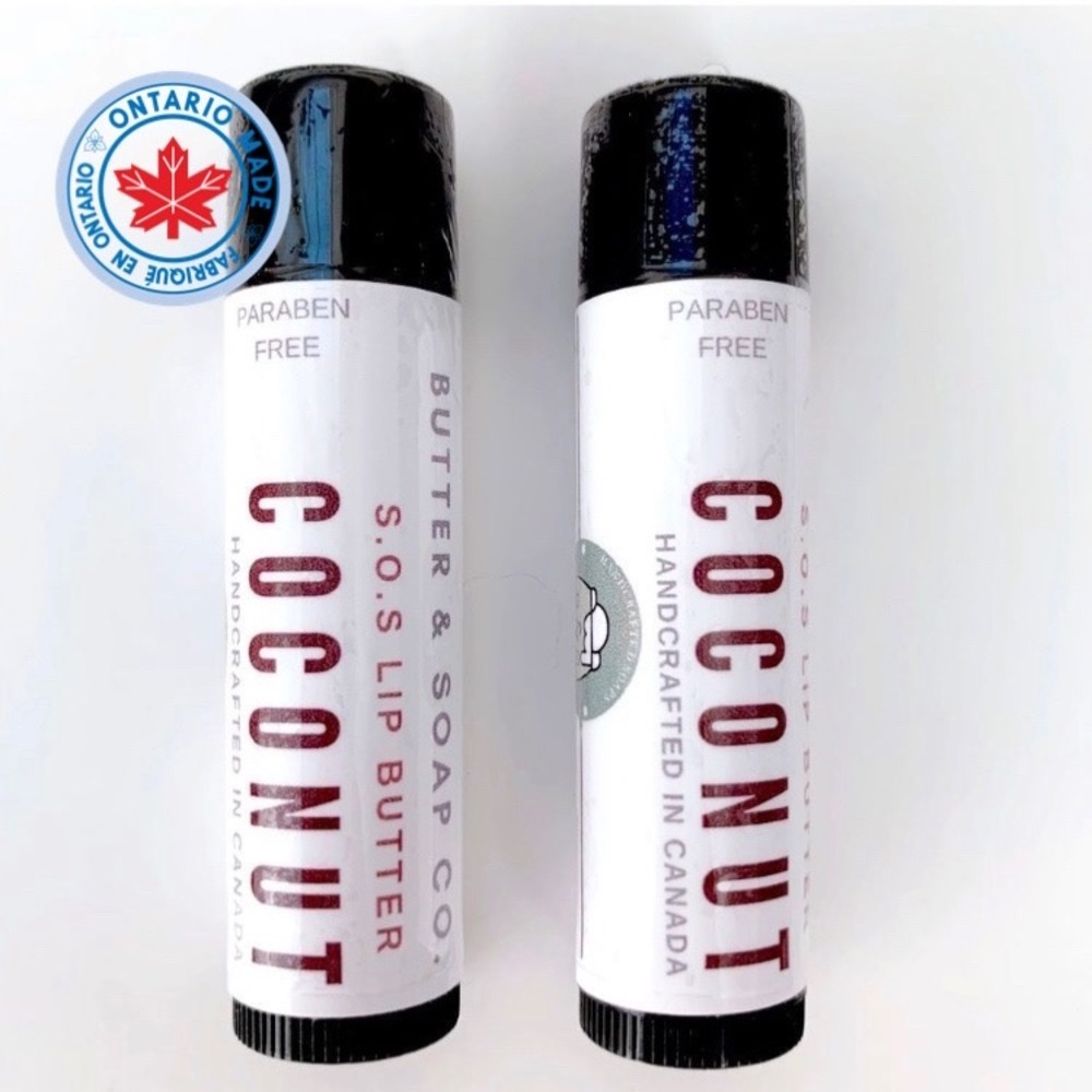 🥥Two S.O.S Lip Butter Sticks Coconut